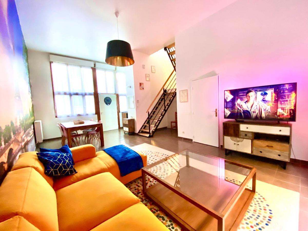 Magnifique Villa Avec Jacuzzi Au Pied Du Stade Сен Дени Екстериор снимка