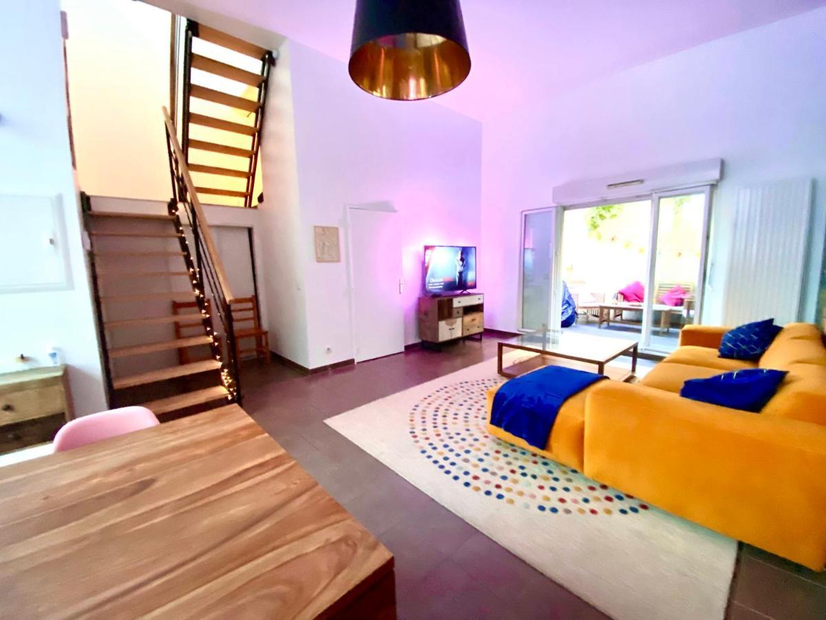 Magnifique Villa Avec Jacuzzi Au Pied Du Stade Сен Дени Екстериор снимка