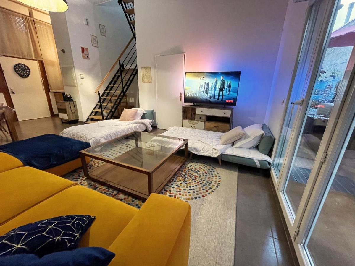 Magnifique Villa Avec Jacuzzi Au Pied Du Stade Сен Дени Екстериор снимка